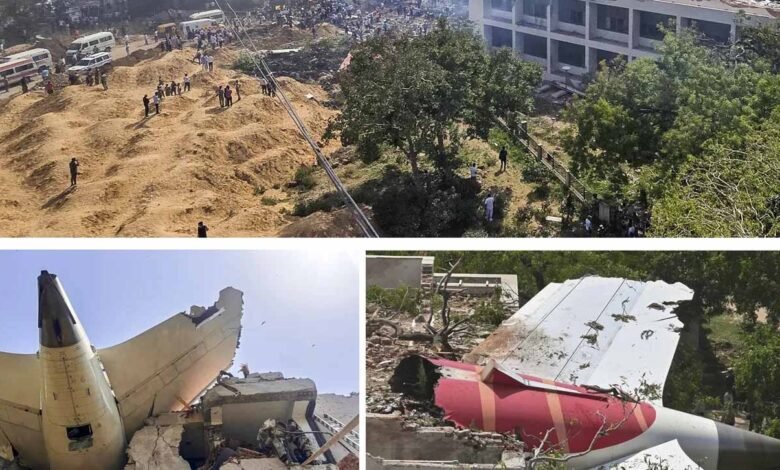 प्लेन क्रैश में यात्रियों के अलावा 33 लोगों की मौत, टाटा ग्रुप हादसे में जान गंवाने वाले लोगों के परिवार वालों को देगा 1-1 करोड़ 1 KSHITITECH ahamdabad1 KSHITITECH