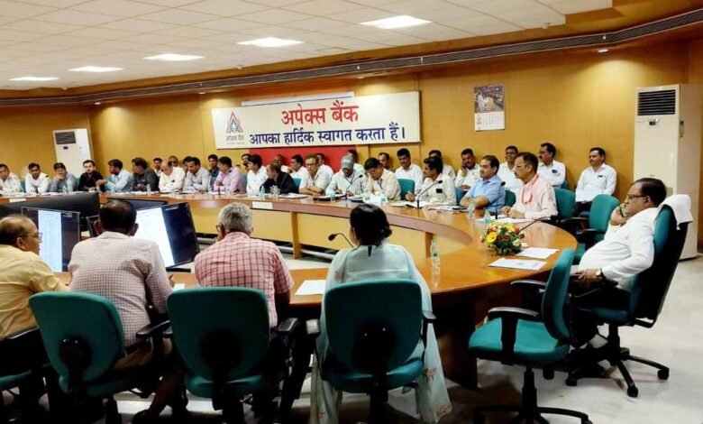 अपेक्स बैंक मुख्यालय भोपाल में कार्यशाला आयोजित 1 KSHITITECH apex KSHITITECH