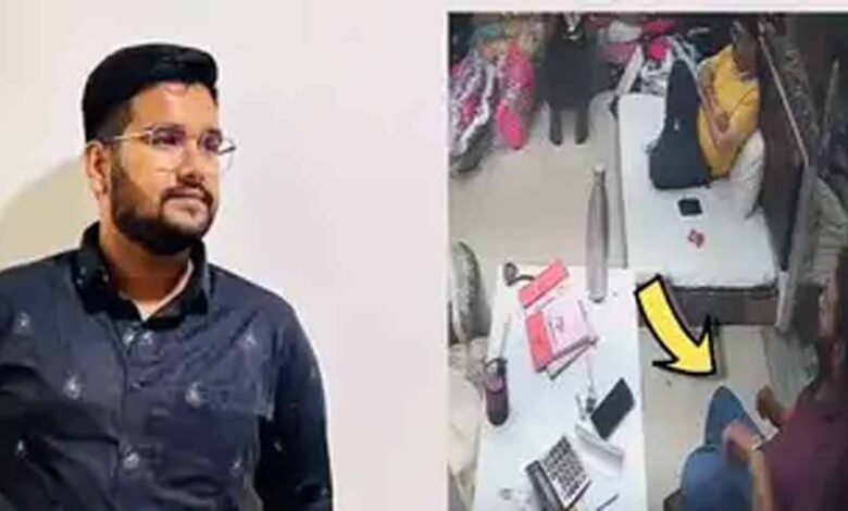 सूरत में व्यापारी की मौत का वीडियो CCTV में कैद, 5 दिन पहले सगाई, दुकान में बैठे-बैठे आया हार्ट अटैक, हुई मौत 1 KSHITITECH vyapari1 KSHITITECH