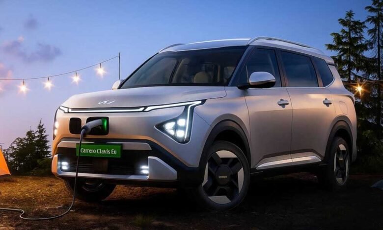 Kia Carens Clavis EV से उठा पर्दा, 490 KM रेंज के साथ भारत की पहली 7-सीटर इलेक्ट्रिक MPV 1 KSHITITECH 15A 47 KSHITITECH