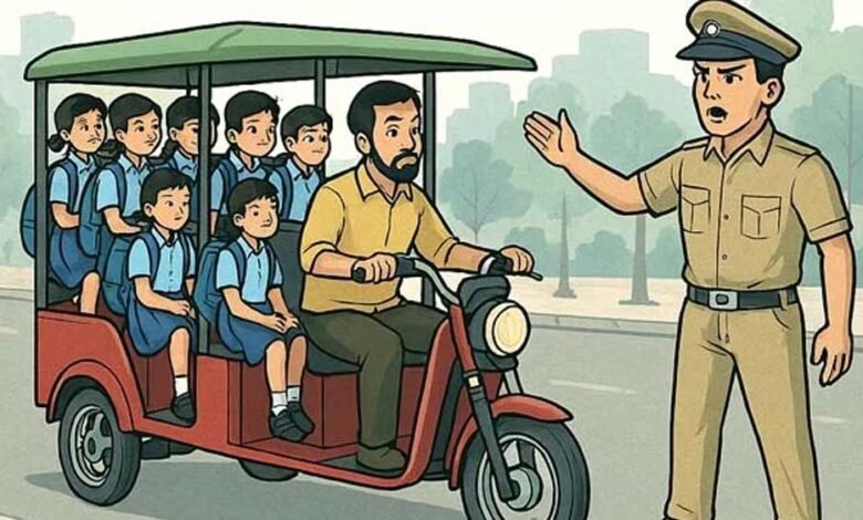 भोपाल प्रशासन का बड़ा कदम! अब स्कूल जाने के लिए ई-रिक्शा पर रोक 1 KSHITITECH 19A 64 KSHITITECH