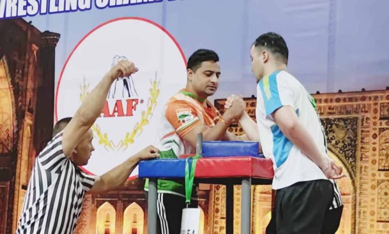 छत्तीसगढ़ के होनहार खिलाड़ी श्रीमंत झा ने जीता नेशनल पैरा आर्म-रेसलिंग चैंपियनशिप में गोल्ड 1 KSHITITECH 2 23 KSHITITECH