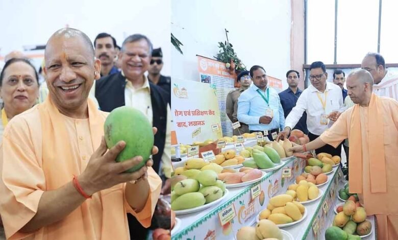 मुख्यमंत्री योगी आदित्यनाथ ने लखनऊ के अवध शिल्प ग्राम में आयोजित आम महोत्सव 2025 का किया शुभारंभ 1 KSHITITECH 2 36 KSHITITECH
