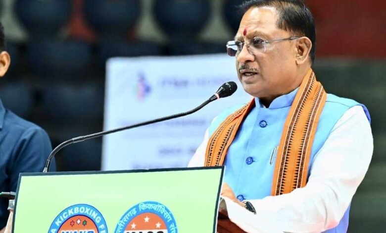 मुख्यमंत्री साय वाको इंडिया राष्ट्रीय किक बॉक्सिंग चैम्पियनशिप 2025 के समापन एवं पुरस्कार वितरण समारोह में हुए शामिल 1 KSHITITECH 21A 11 KSHITITECH