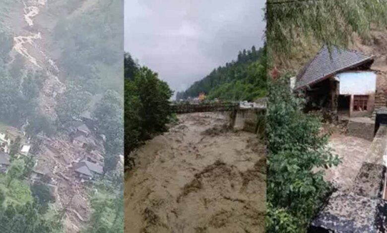 प्राकृतिक कहर से कांपा हिमाचल: बादल फटने और भूस्खलन में 10 की जान गई, 34 लापता 1 KSHITITECH himachal1 KSHITITECH