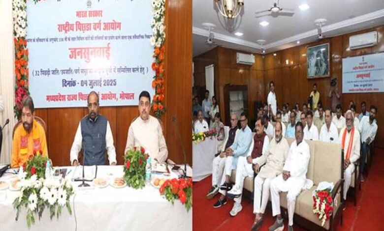 राष्ट्रीय पिछड़ा वर्ग आयोग ने की जनसुनवाई 1 KSHITITECH jan KSHITITECH